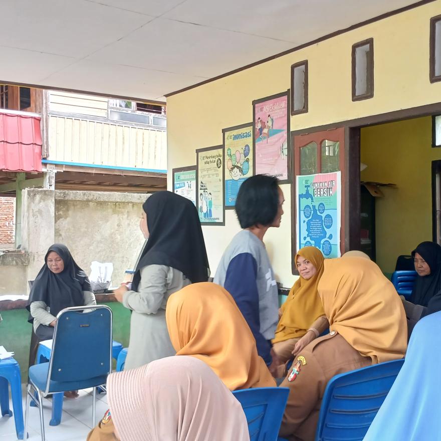 Deteksi Dini Penyakit Tidak Menular, Pemdes Benteng Lompoe Gelar Posbindu PTM