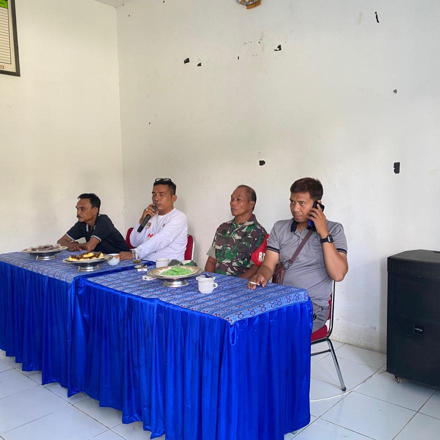 Transparansi Anggaran Transparansi Keuangan Desa, Pemdes Benteng Lompoe Gelar Musyawarah Penetapan 